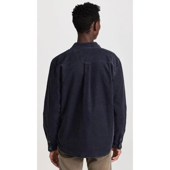 Katin The Harold Corduroy Shirt Jacket in Navy NEW - Picture 3 of 8